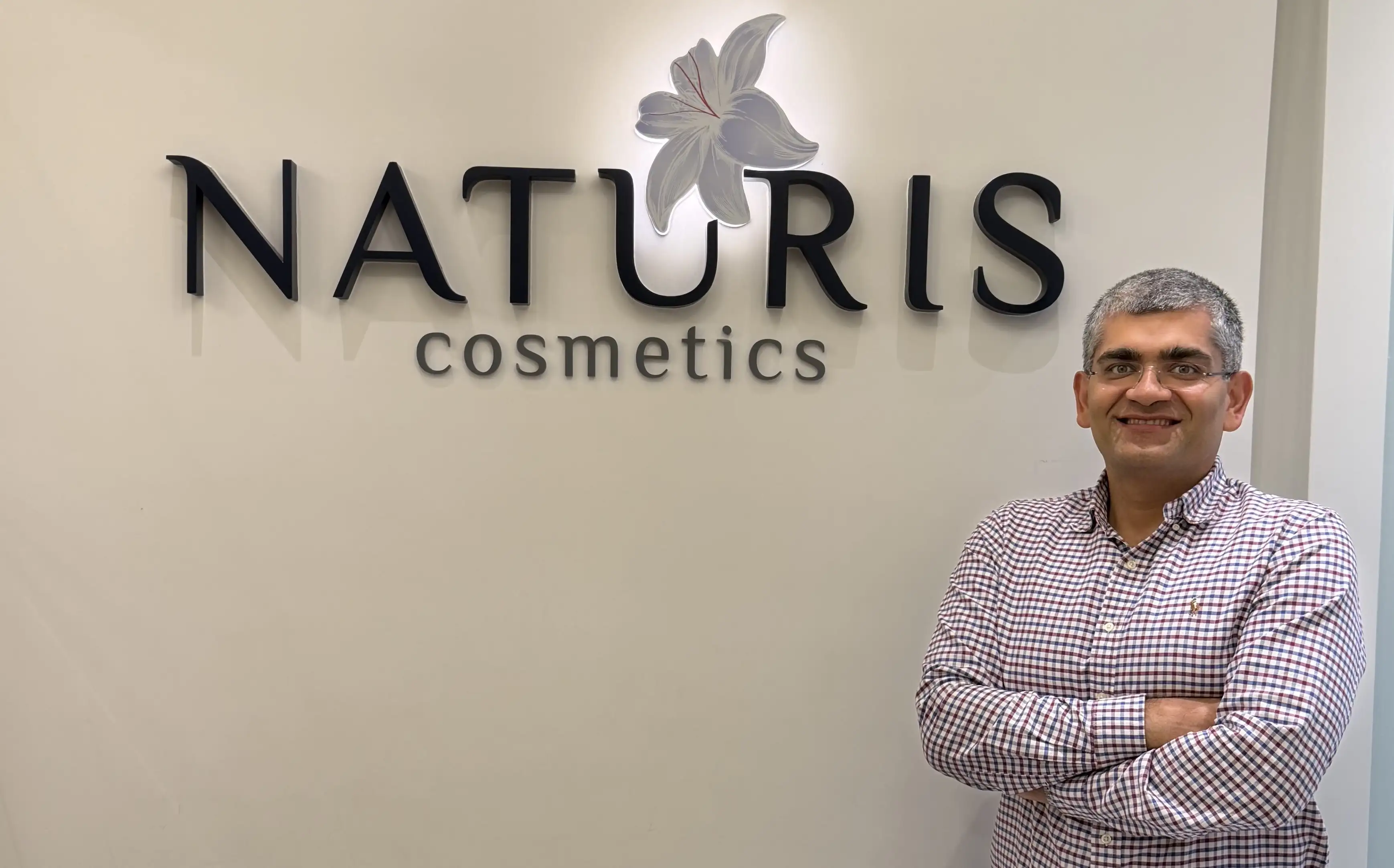 Rahul Tandon, CEO of Naturis Cosmetics.